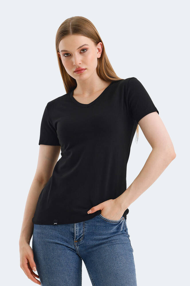 Slazenger VIVEK Women's T-Shirt Black