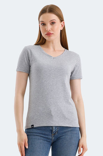 Slazenger - Slazenger VIVEK Women's T-Shirt Gray