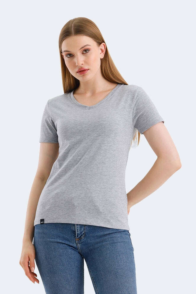 Slazenger VIVEK Women's T-Shirt Gray