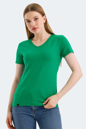 Slazenger - Slazenger VIVEK Women's T-Shirt Green
