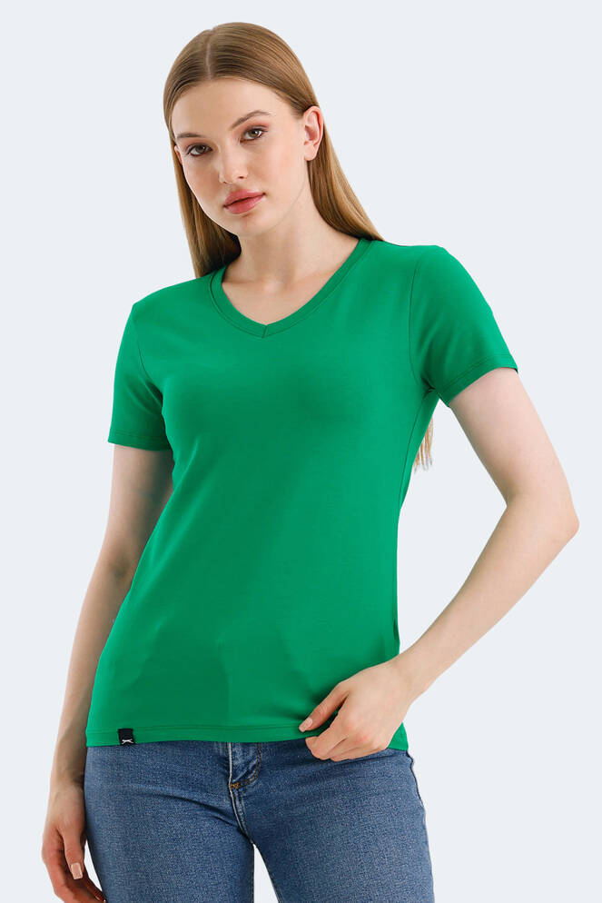 Slazenger VIVEK Women's T-Shirt Green
