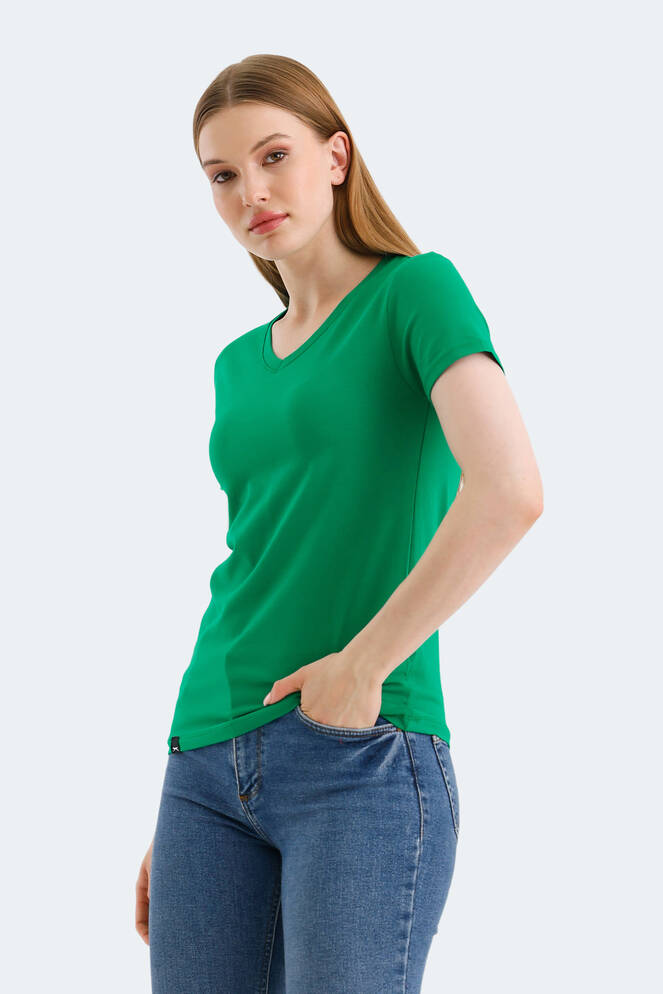 Slazenger VIVEK Women's T-Shirt Green