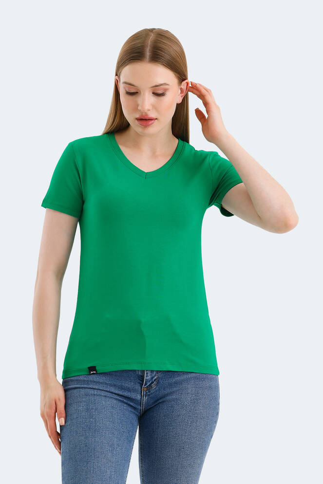 Slazenger VIVEK Women's T-Shirt Green