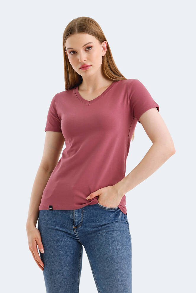Slazenger VIVEK Women's T-Shirt Rose