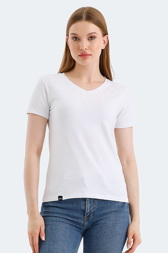 Slazenger - Slazenger VIVEK Women's T-Shirt White