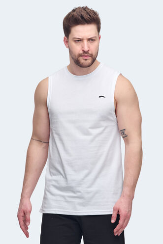 Slazenger VIZON Men's Tank Top White - Thumbnail