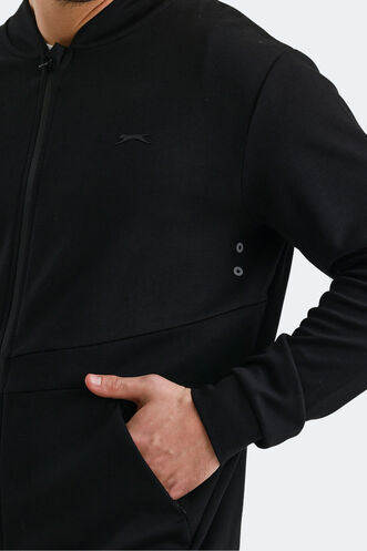 Slazenger VLAD Men's Sweatshirt Black - Thumbnail