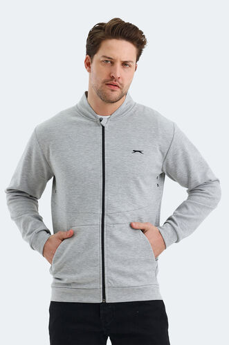 Slazenger VLAD Men's Sweatshirt Grey - Thumbnail