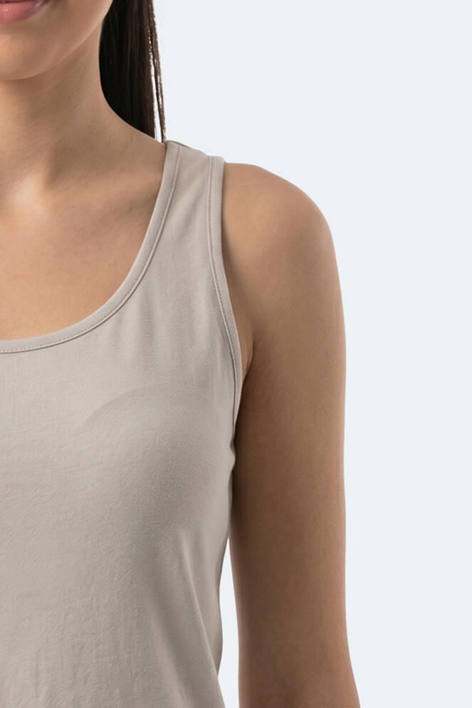 Slazenger VLADLEN Women's Tank Top Stone Gray