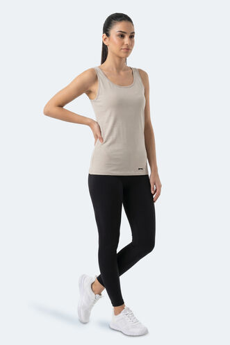 Slazenger VLADLEN Women's Tank Top Stone Gray - Thumbnail