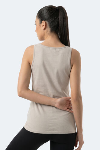 Slazenger VLADLEN Women's Tank Top Stone Gray - Thumbnail