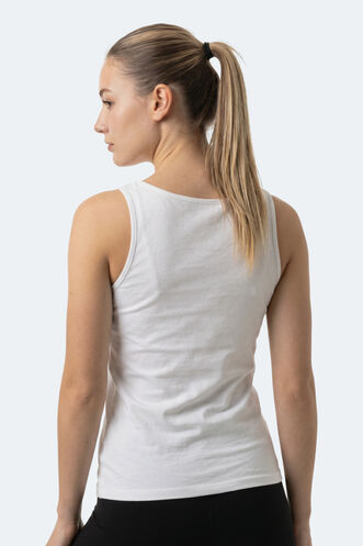 Slazenger VLADLEN Women's Tank Top White - Thumbnail