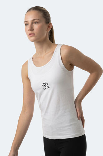 Slazenger VLADLEN Women's Tank Top White - Thumbnail