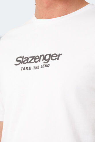 Slazenger VOITTO Erkek T-Shirt Beyaz - Thumbnail