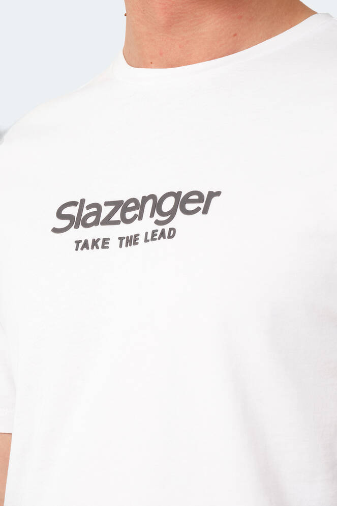 Slazenger VOITTO Erkek T-Shirt Beyaz
