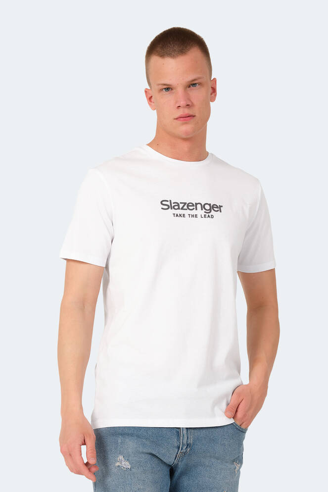 Slazenger VOITTO Erkek T-Shirt Beyaz