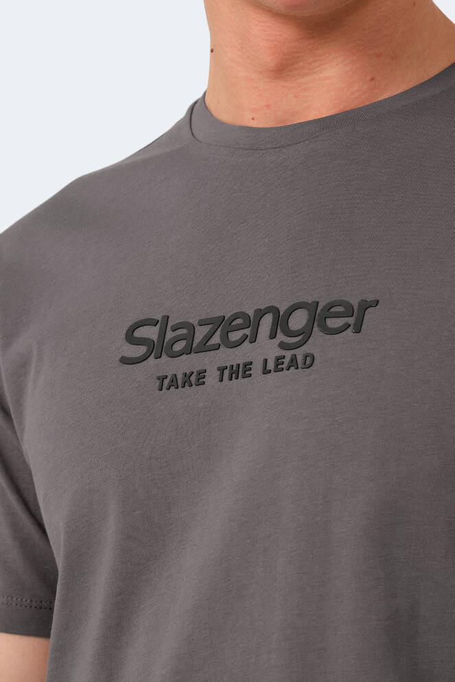 Slazenger VOITTO Erkek T-Shirt Koyu Gri