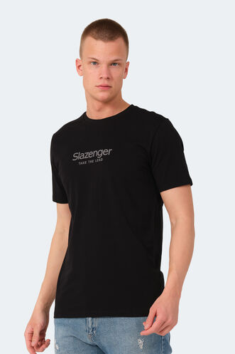Slazenger VOITTO Men's T-Shirt Black - Thumbnail