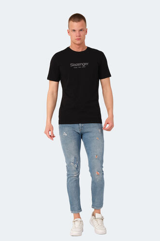 Slazenger VOITTO Men's T-Shirt Black - Thumbnail