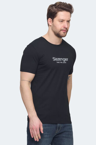 Slazenger VOITTO Men's T-Shirt Black - Thumbnail