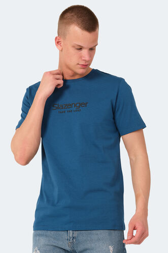 Slazenger VOITTO Men's T-Shirt Petrol - Thumbnail