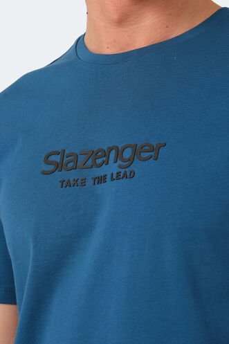 Slazenger VOITTO Men's T-Shirt Petrol - Thumbnail