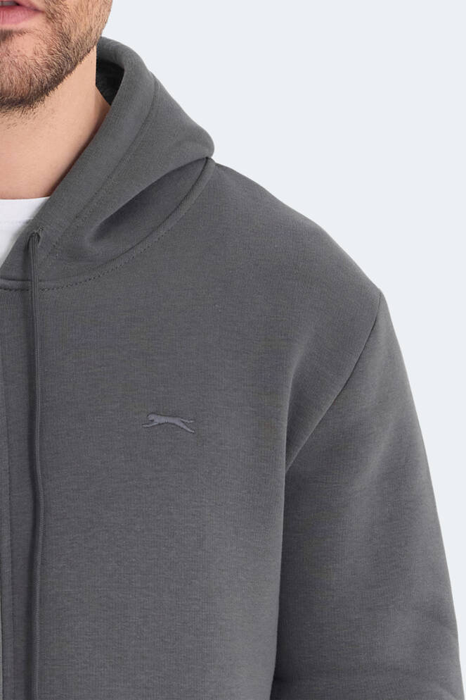 Slazenger VONDA Erkek Sweatshirt Koyu Gri