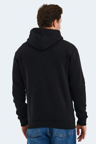 Slazenger VONDA Men's Sweatshirt Black - Thumbnail