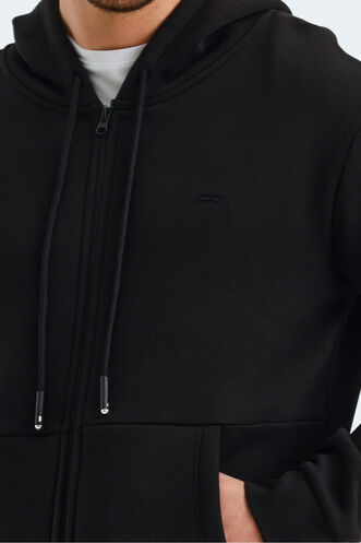 Slazenger VONDA Men's Sweatshirt Black - Thumbnail