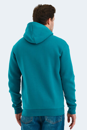Slazenger VONDA Men's Sweatshirt Petrol - Thumbnail