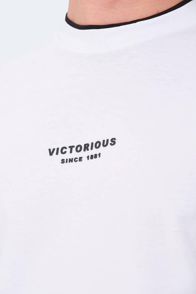 Slazenger VRENI Erkek T-Shirt Beyaz