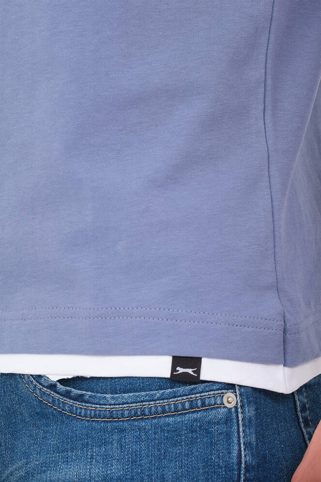 Slazenger VRENI Erkek T-Shirt Mavi