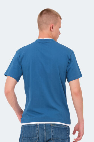 Slazenger VRENI Erkek T-Shirt Petrol - Thumbnail
