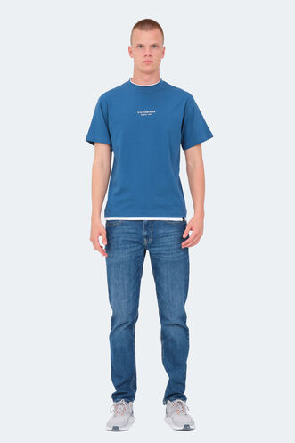 Slazenger VRENI Erkek T-Shirt Petrol - Thumbnail
