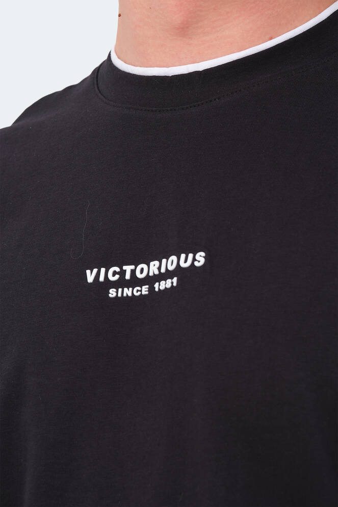 Slazenger VRENI Erkek T-Shirt Siyah