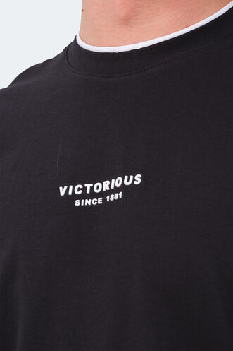 Slazenger VRENI Men's T-Shirt Black - Thumbnail