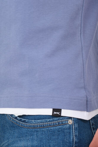 Slazenger VRENI Men's T-Shirt Blue - Thumbnail