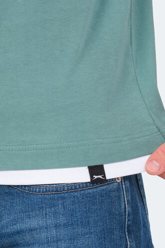 Slazenger VRENI Men's T-Shirt Sea Green - Thumbnail