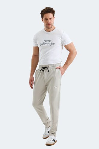 Slazenger VURAL Men's Sweatpants Beige - Thumbnail