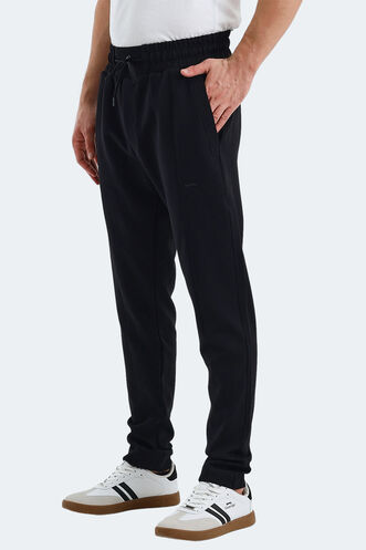 Slazenger - Slazenger VURAL Men's Sweatpants Black