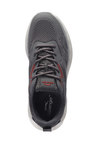 Slazenger WALK I Erkek Spor Ayakkabıları Koyu Gri - Thumbnail