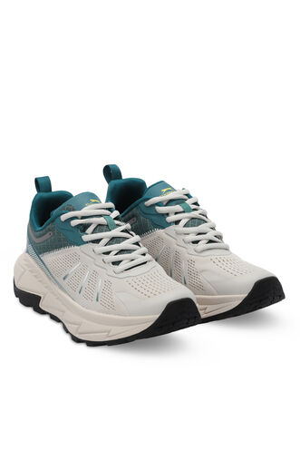 Slazenger WARREN Erkek Sneaker Ayakkabı Beyaz - Yeşil - Thumbnail