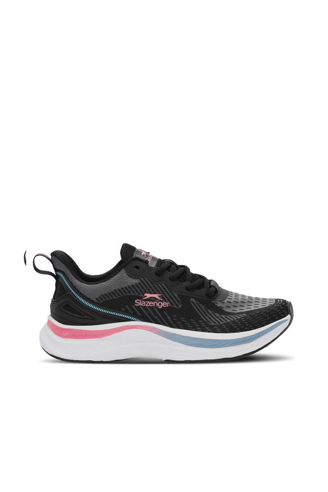 Slazenger WETFORD Kadın Sneaker Ayakkabı Siyah - Koyu Gri