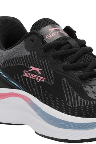 Slazenger WETFORD Kadın Sneaker Ayakkabı Siyah - Koyu Gri - Thumbnail