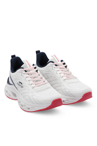 Slazenger WILLOW Erkek Sneaker Ayakkabı Beyaz - Lacivert - Kırmızı - Thumbnail