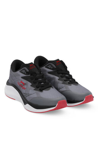 Slazenger WILSON Erkek Sneaker Ayakkabı Koyu Gri - Siyah - Thumbnail