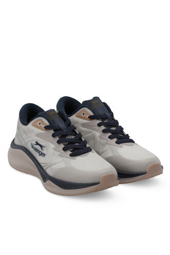 Slazenger WILSON Men's Sneaker Shoes Grey - Navy - Thumbnail