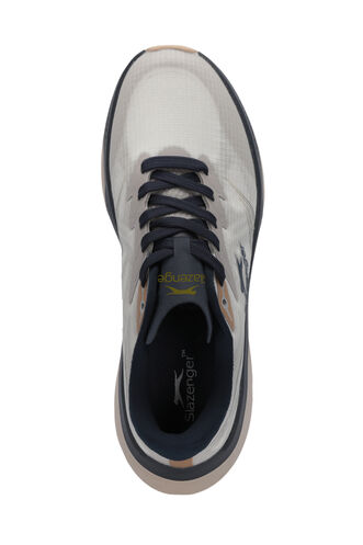 Slazenger WILSON Men's Sneaker Shoes Grey - Navy - Thumbnail