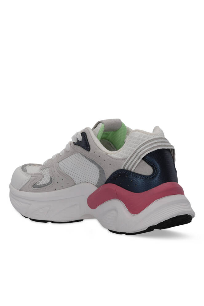 Slazenger WIND Kadın Sneaker Ayakkabı Beyaz - Lacivert