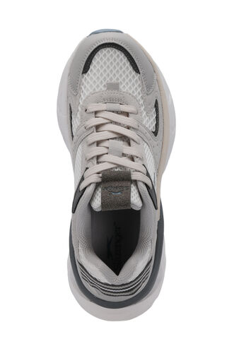 Slazenger WIND Women's Sneaker Shoes White - Grey - Thumbnail